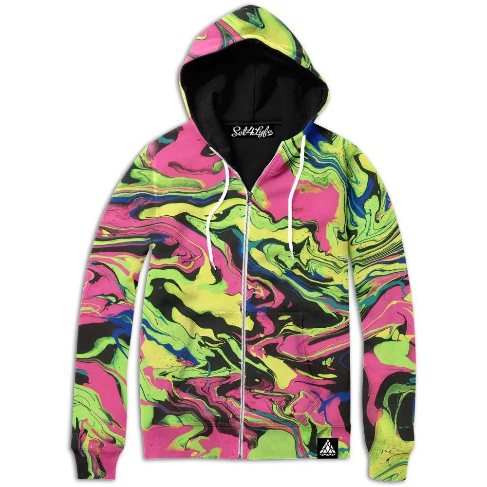 SHOOK ZIP UP HOODIE