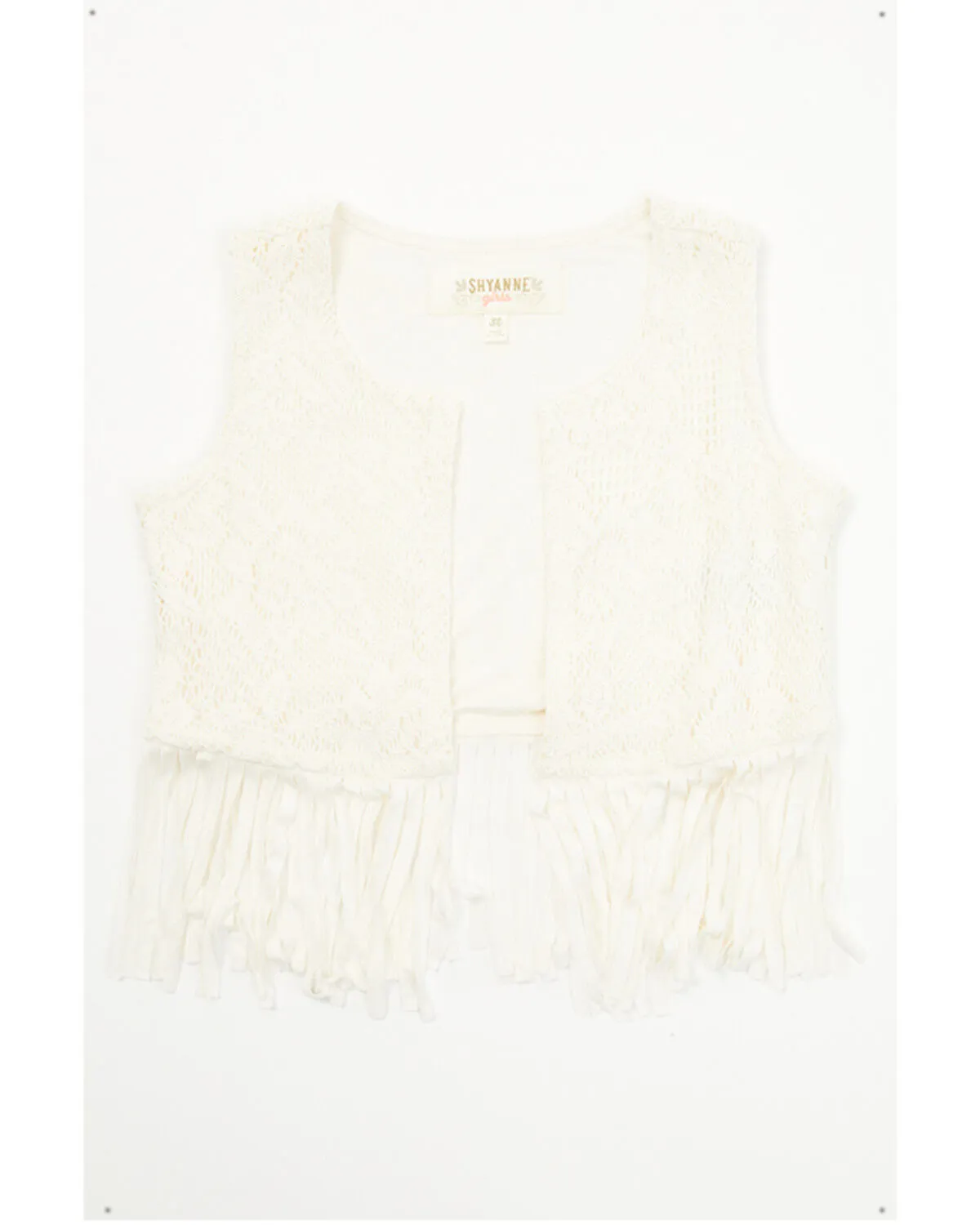 Shyanne Toddler Girls' Flawless Fringe Lace Vest