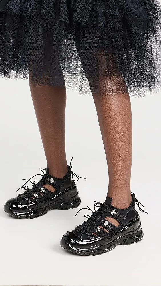 Simone Rocha   Beaded Classic Tracker Trainers 