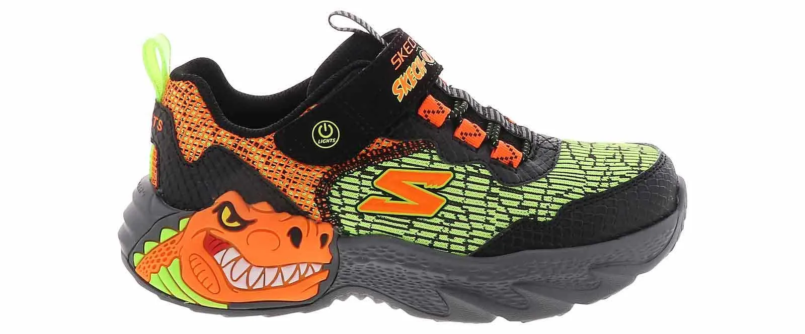 Skechers Dino-Lights Youth Boys’ (11-4) Running Shoe