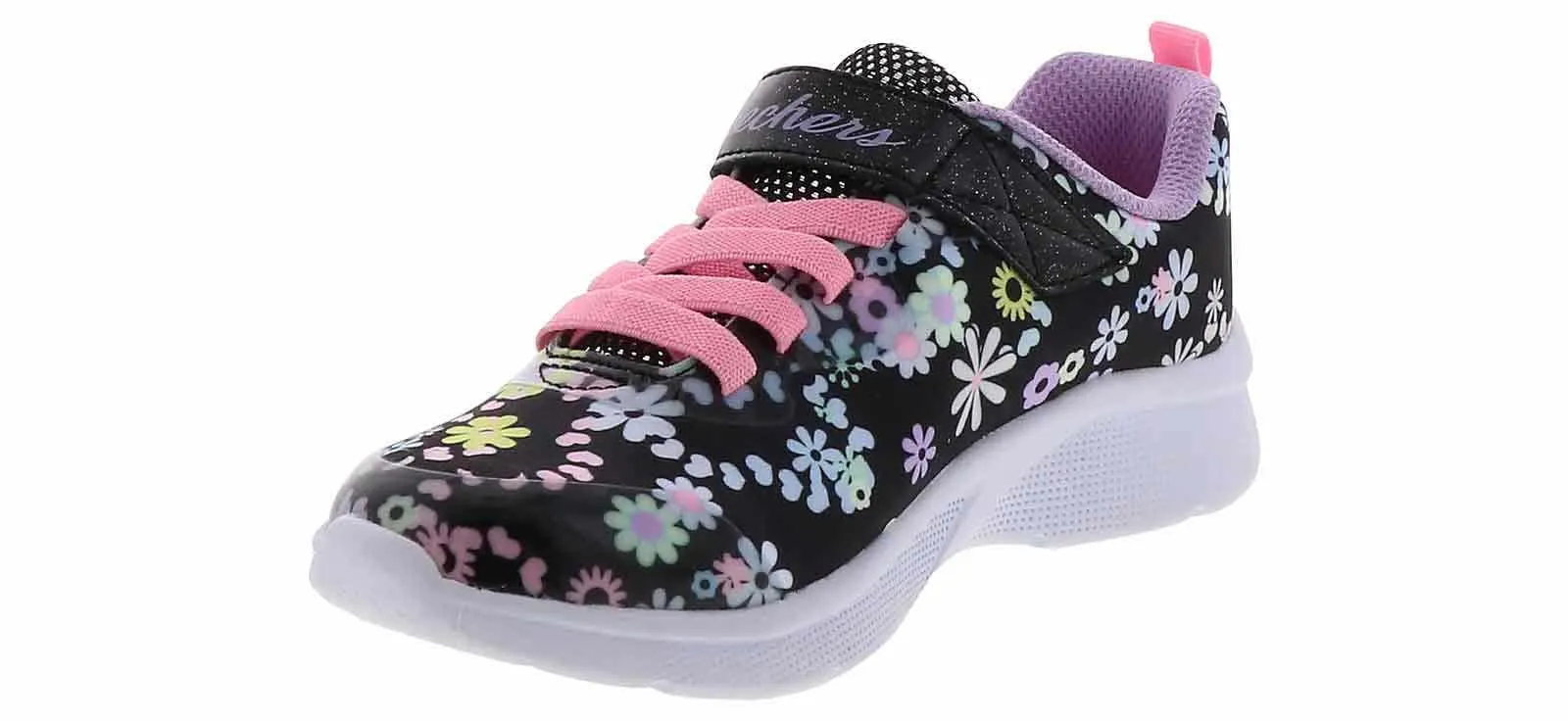 Skechers Microspec Daisy Fun Youth Girls’ (11-3) Running Shoe