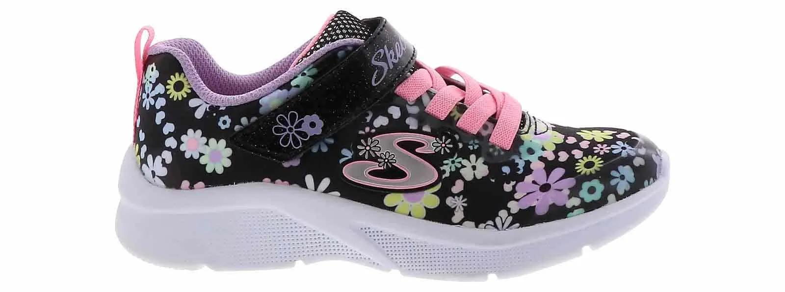 Skechers Microspec Daisy Fun Youth Girls’ (11-3) Running Shoe