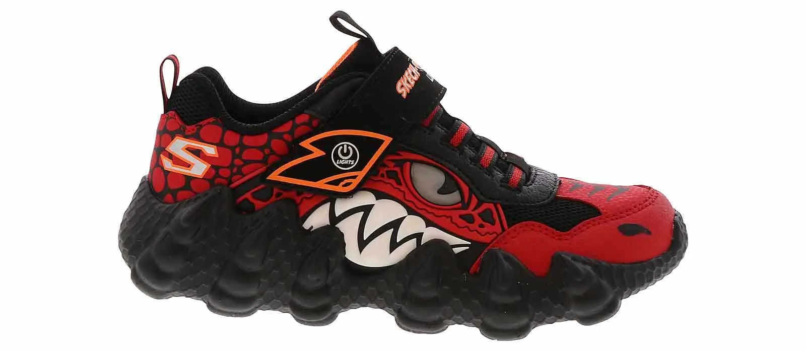 Skechers Skech-O-Saurus Lights Youth Boys’ (11-3) Running Shoe