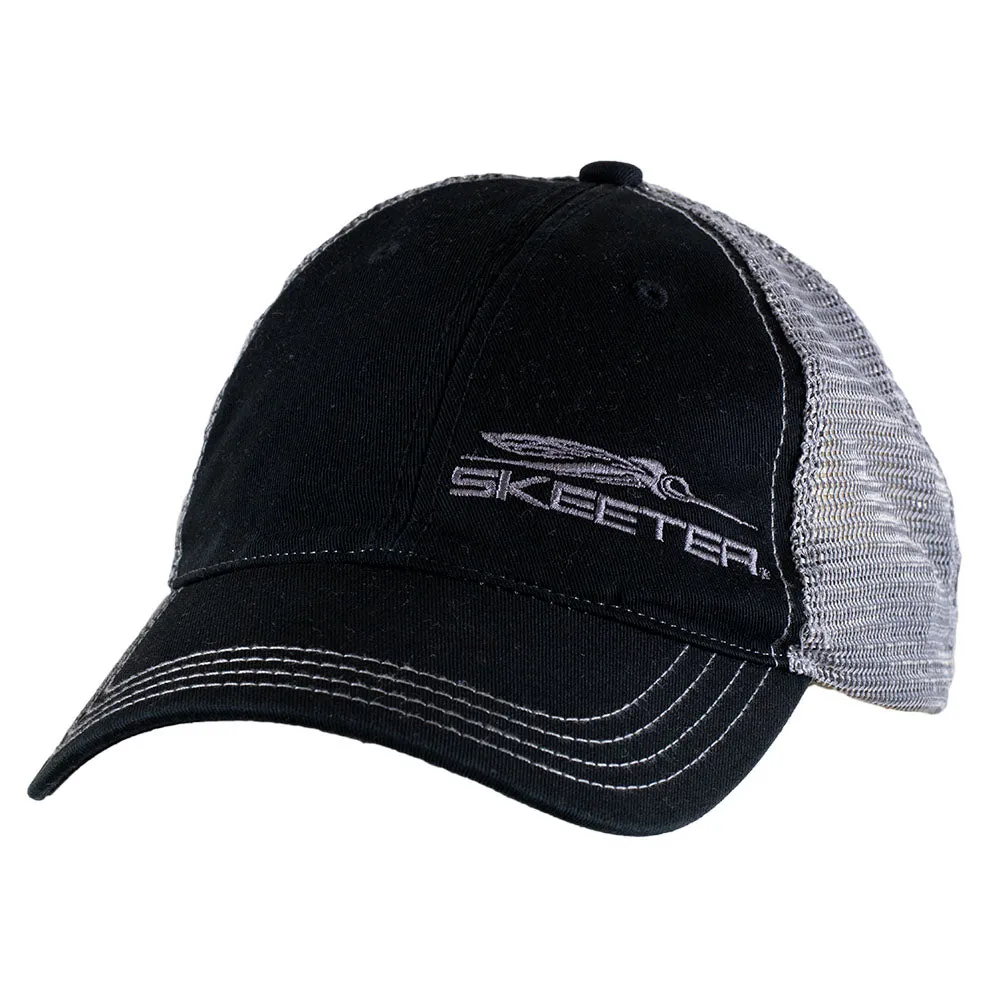 Skeeter Richardson Trucker Hat - Black - Charcoal