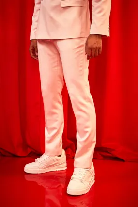 Slim Satin Suit Trousers