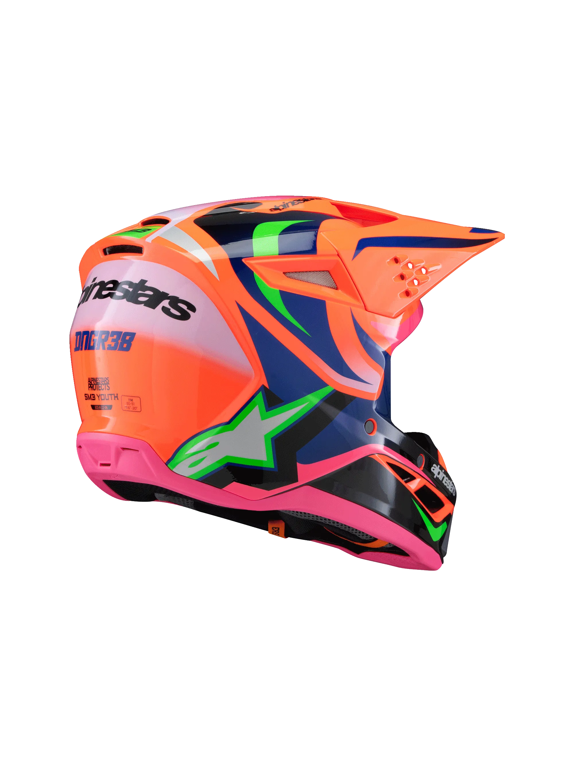 SM3 Youth Deegan Helmet ECE06/DOT-