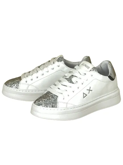 SNEAKERS BIANCHE GLITTERATE Z42222 GRACE