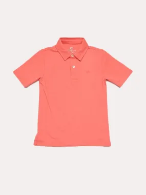     SOUTHERN TIDE  Boys' Heathered Performance Polo    