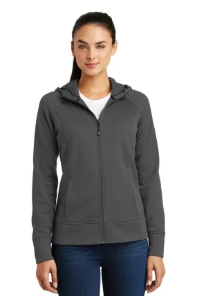 Sport-Tek LST295 Ladies Rival Tech Fleece Full-Zip Hooded Jacket