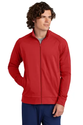 Sport Tek ST857 Sport-Tek Sport-Wick Stretch Full-Zip Cadet Jacket SKU: ST857