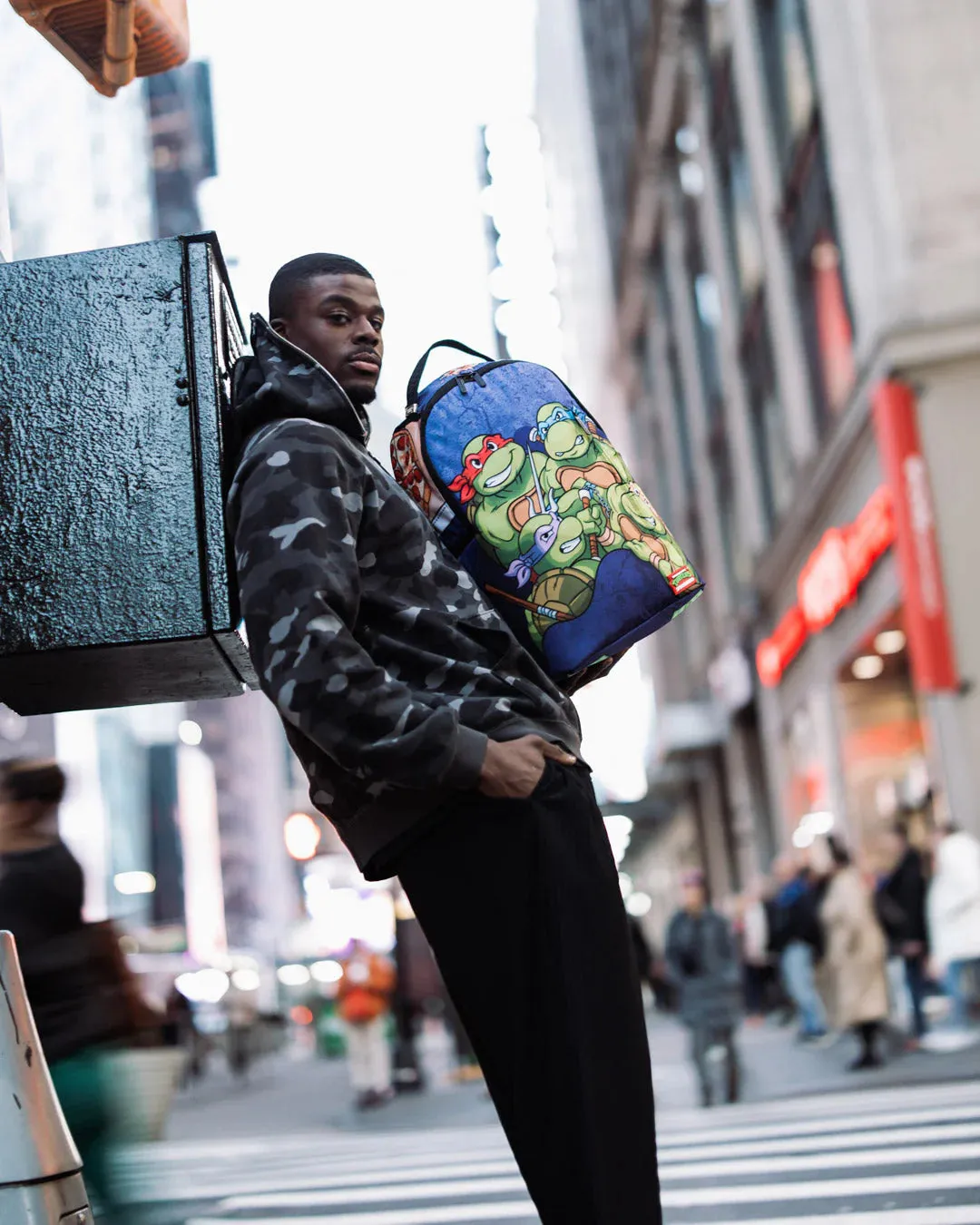 Sprayground TMNT Sewer Cap DLXSR Backpack