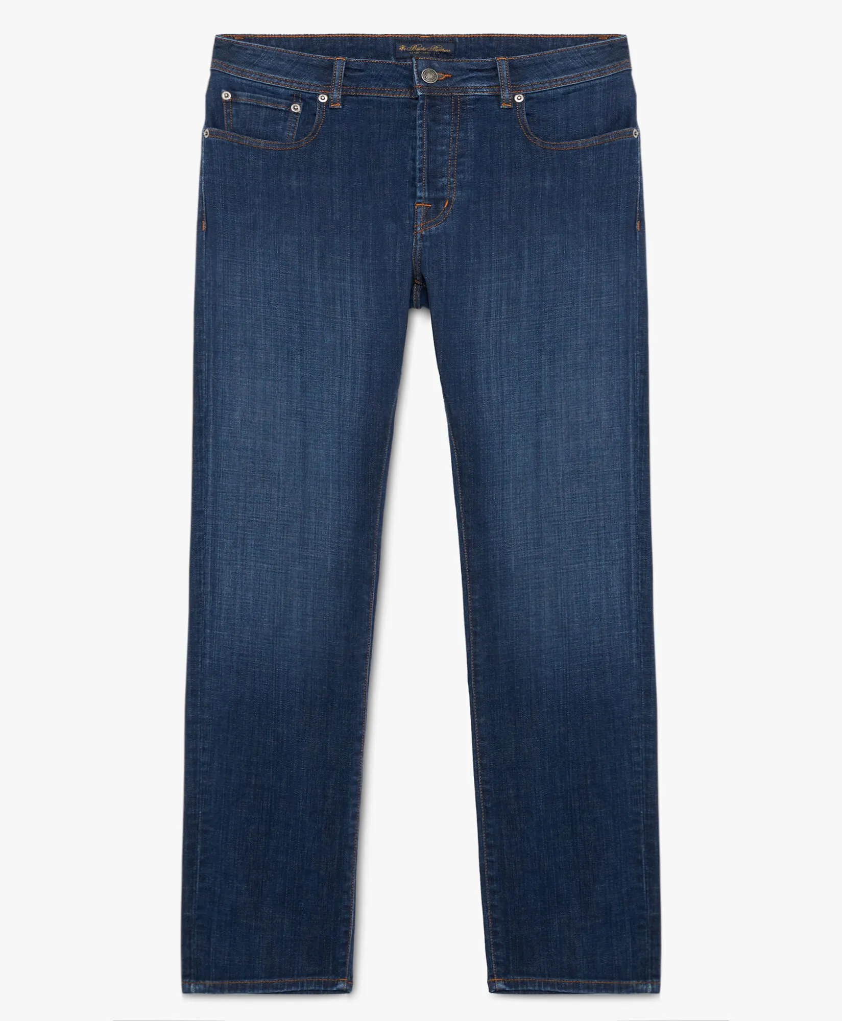 Stretch Cotton Denim Jeans in Blue for Men | Brooks Brothers® UK