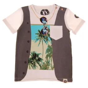 Summer Vest Baby T-Shirt by: Mini Shatsu