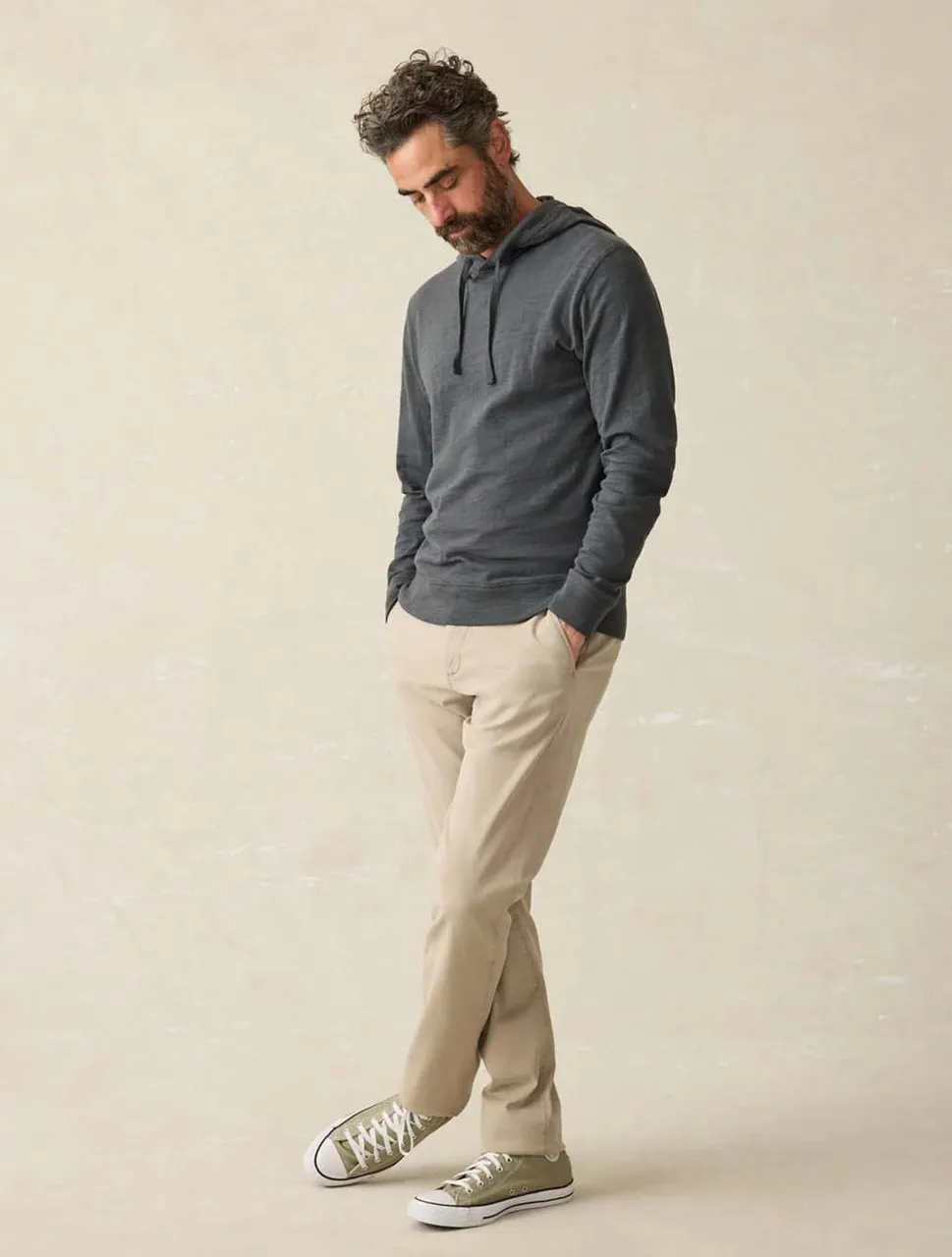 Sunwashed Slub Hoodie | Faherty