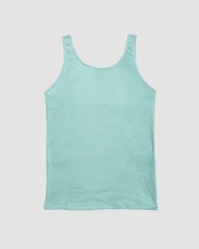 Telu Green Velour Omo Tank