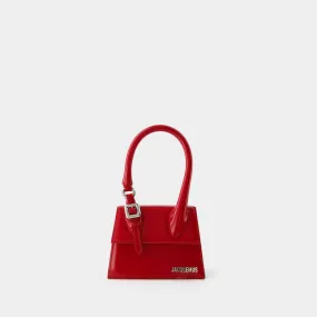 The Chiquito Boucle Medium Bag - Jacquemus - Leather - Red