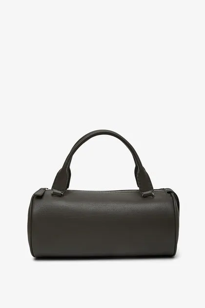 The Row Edith grey small leather bag