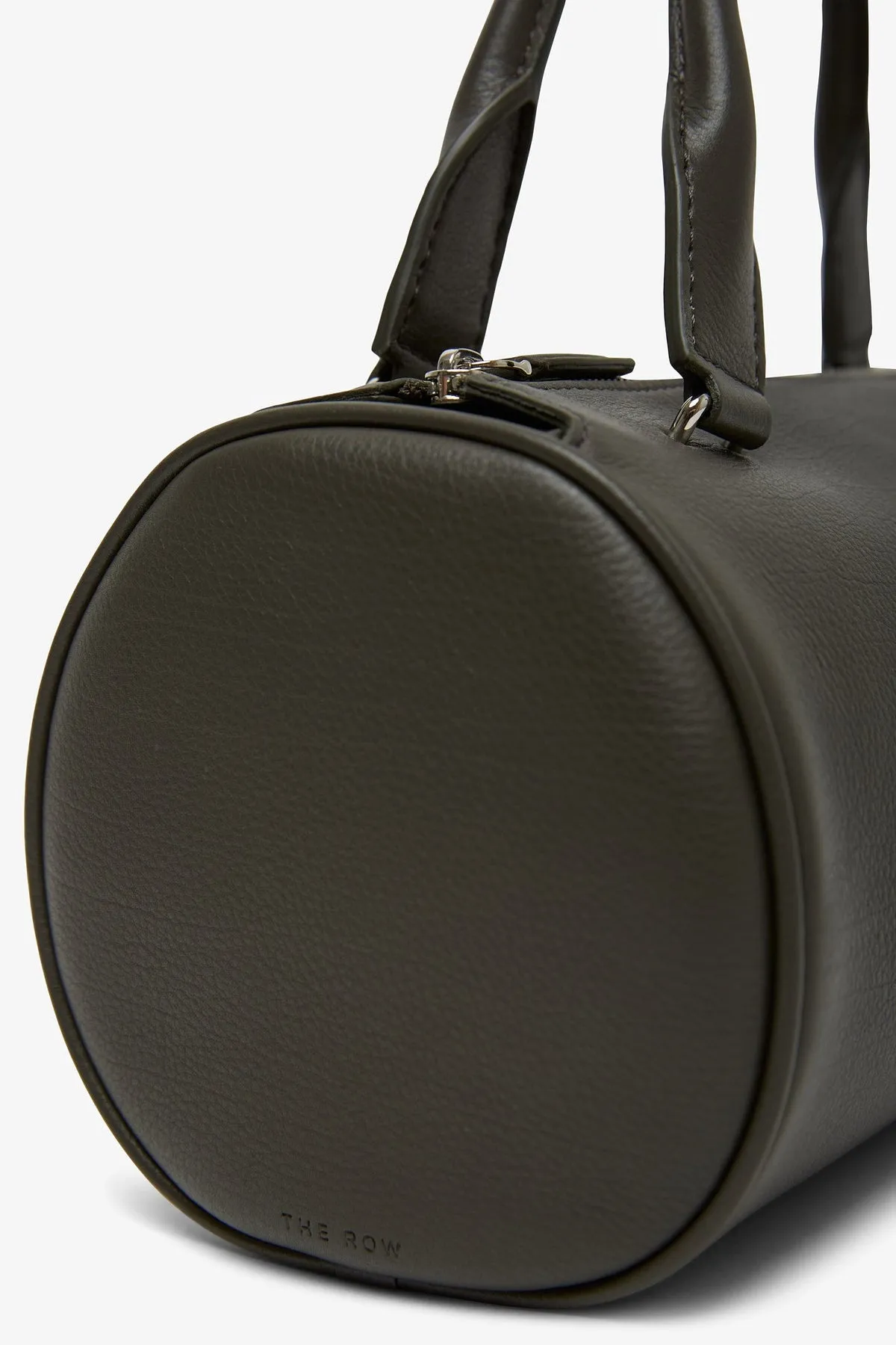 The Row Edith grey small leather bag