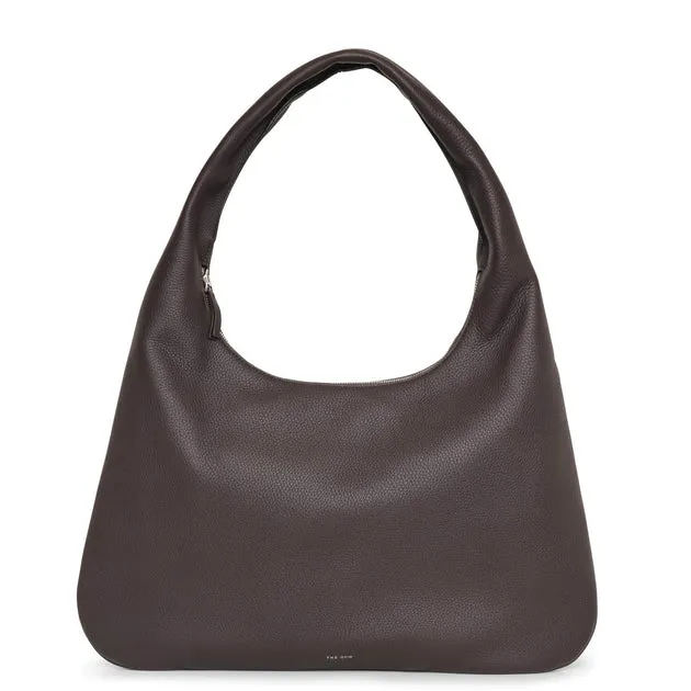 The Row Everyday Medium brown leather shoulder bag