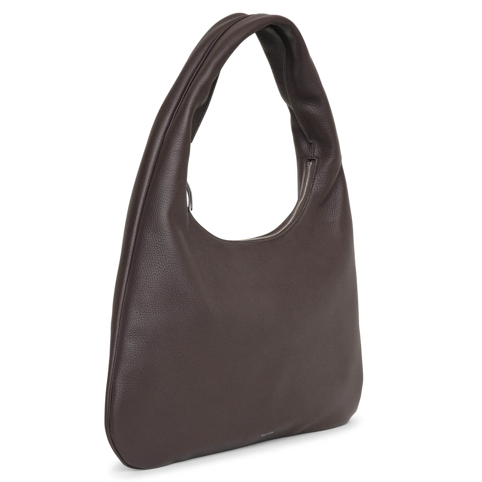 The Row Everyday Medium brown leather shoulder bag