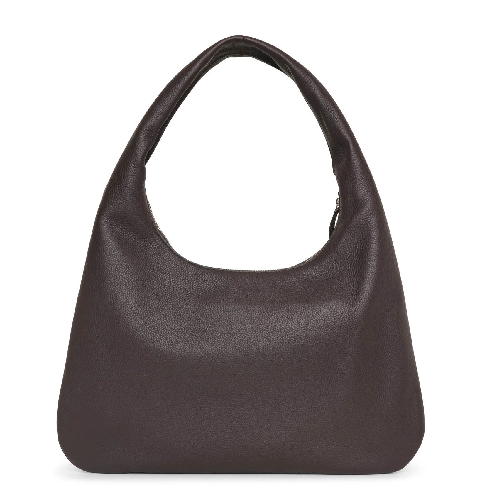 The Row Everyday Medium brown leather shoulder bag