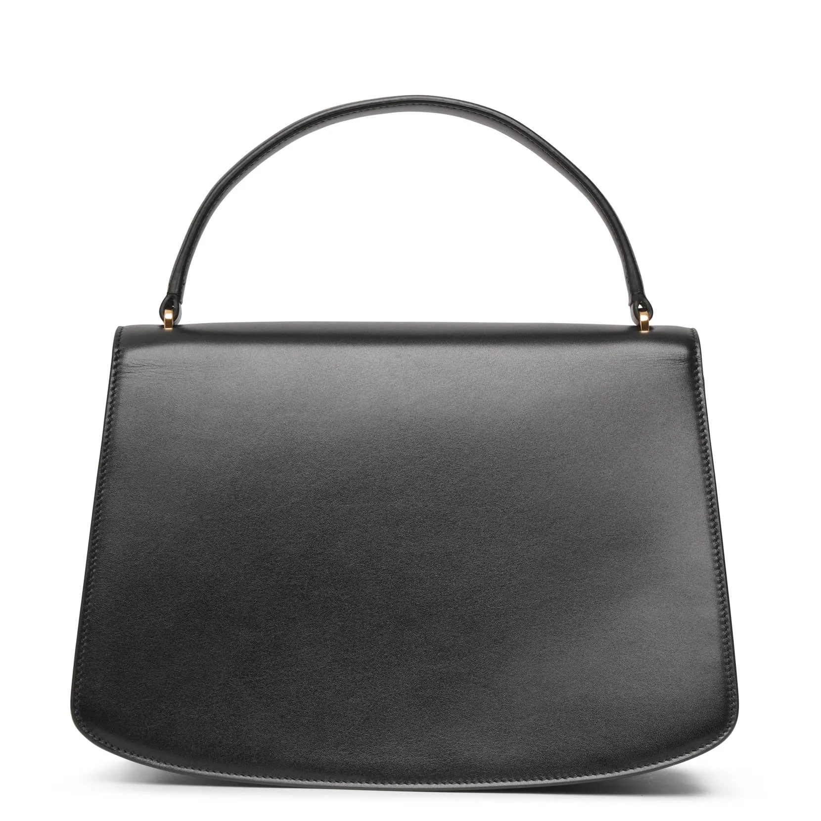 The Row Sofia 10 black leather bag