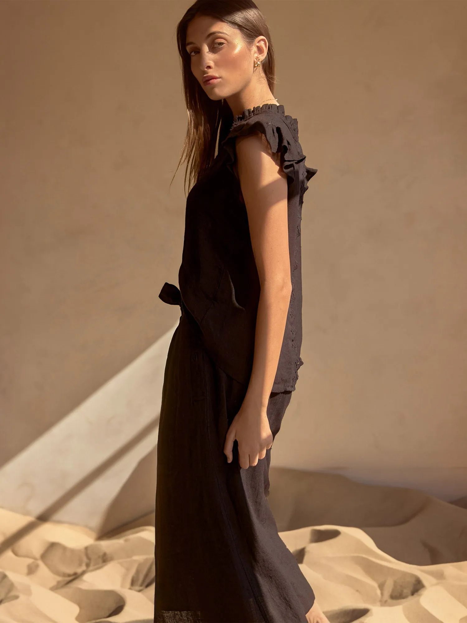 The Teagan Belted Skirt