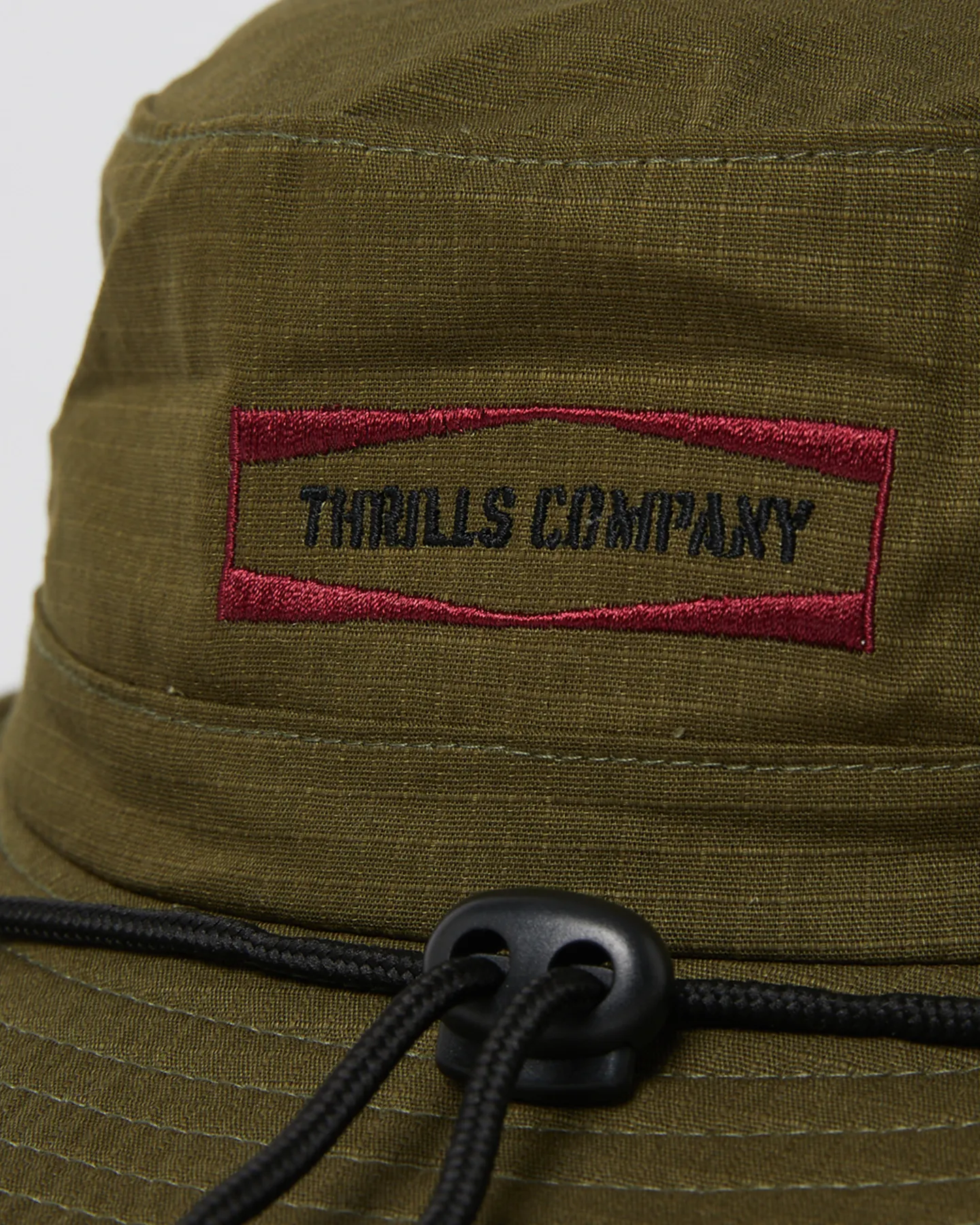 Thrills Issued Boonie Hat - Mild Army | SurfStitch