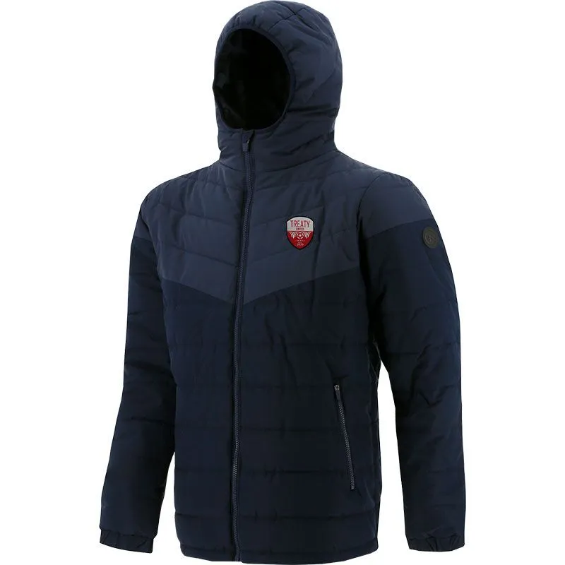 Treaty United FC Men's Maddox Hooded Padded Jacket Marine