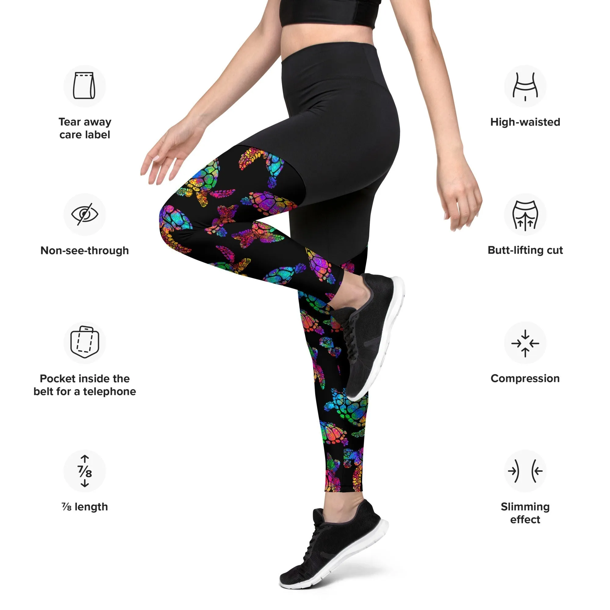 Turtle Compression Leggings