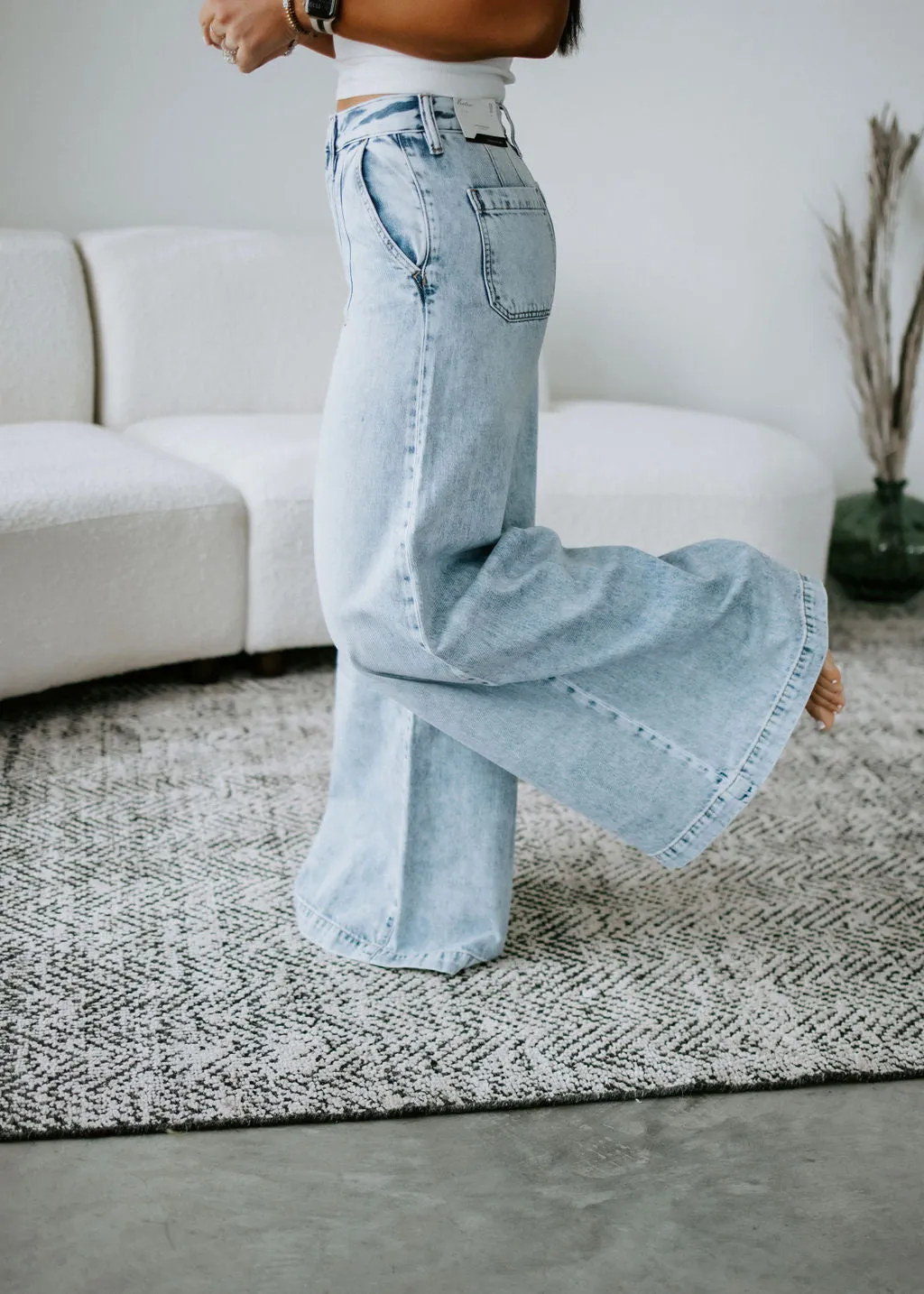 Ultra Wide Leg KanCan Jeans