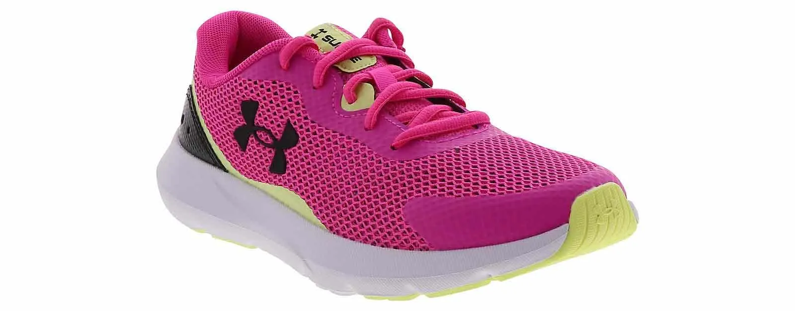 Under Armour GGS Surge 3 Junior Girls’ (4-6) Running Shoe - Pink