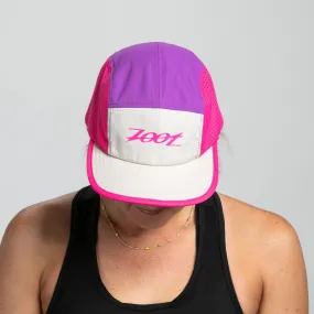 Unisex Tech 5-Panel Hat - Pink Aloha