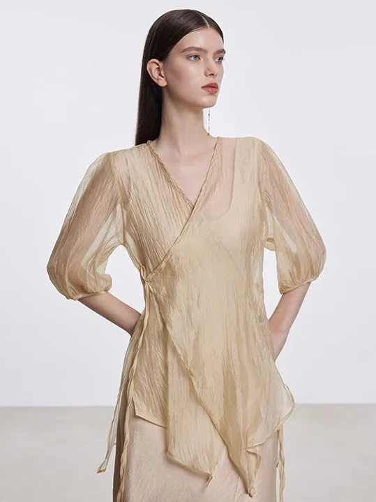 V-neck Cachecoeur Cardigan