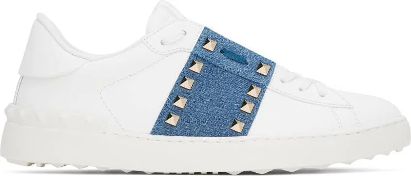 Valentino Garavani White Rockstud Untitled Sneakers