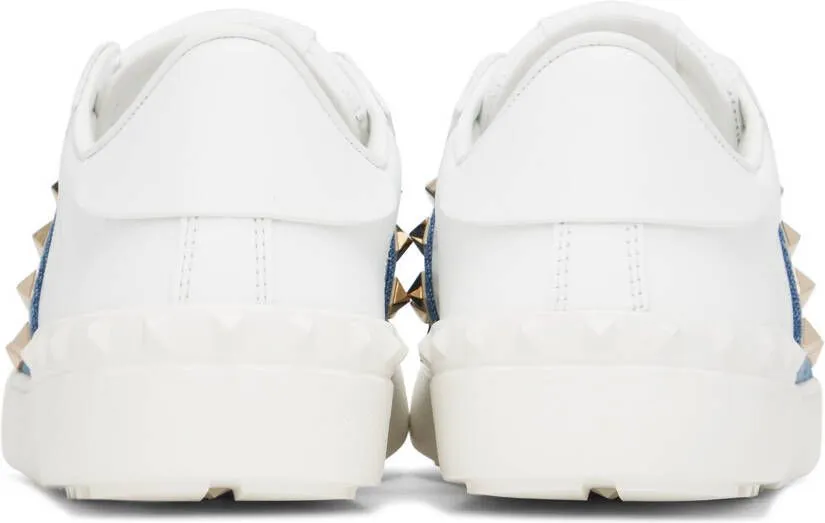 Valentino Garavani White Rockstud Untitled Sneakers