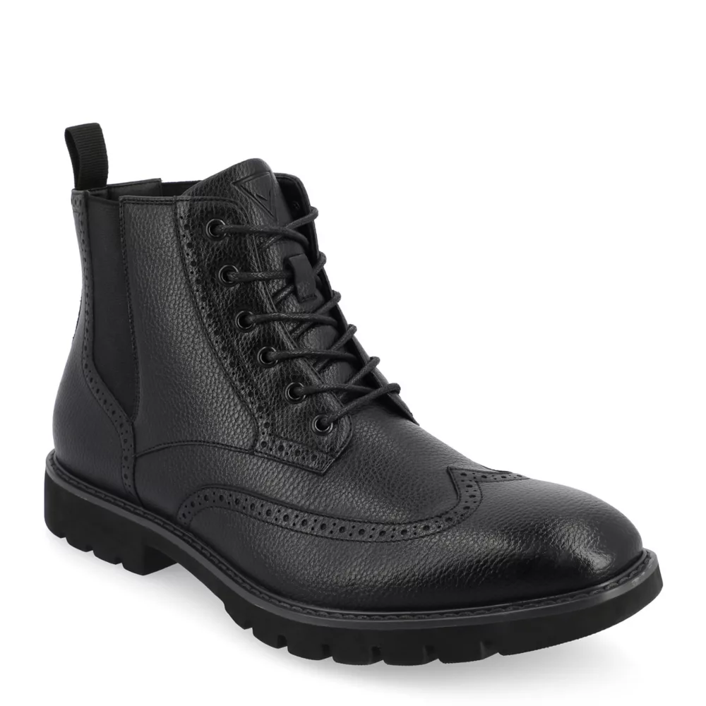 VANCE CO  MENS BOWMAN LACE-UP BOOT