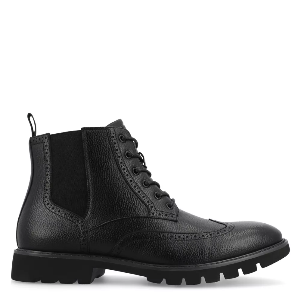 VANCE CO  MENS BOWMAN LACE-UP BOOT