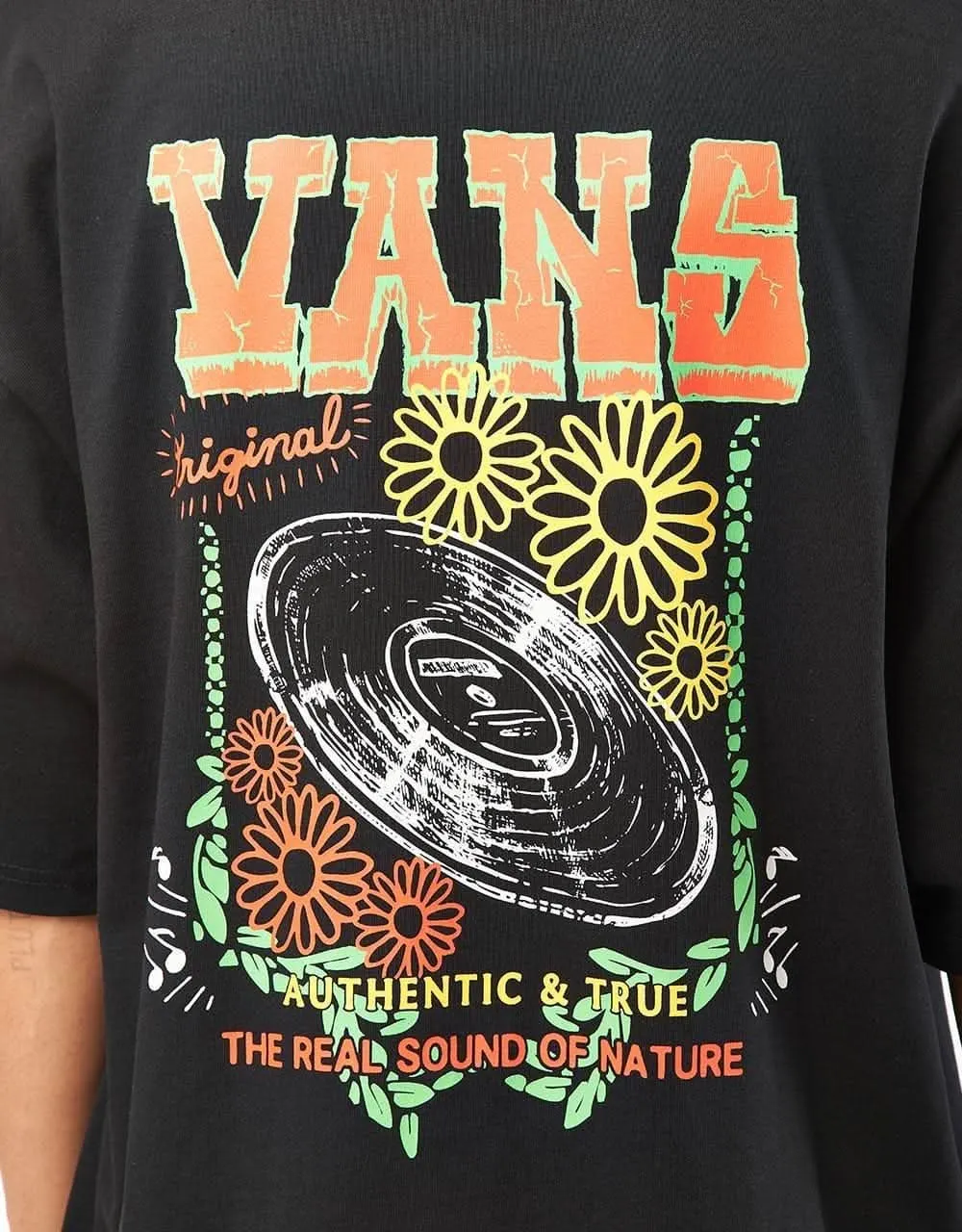 Vans Authentic & True Loose UK EXCLUSIVE T-Shirt - Black