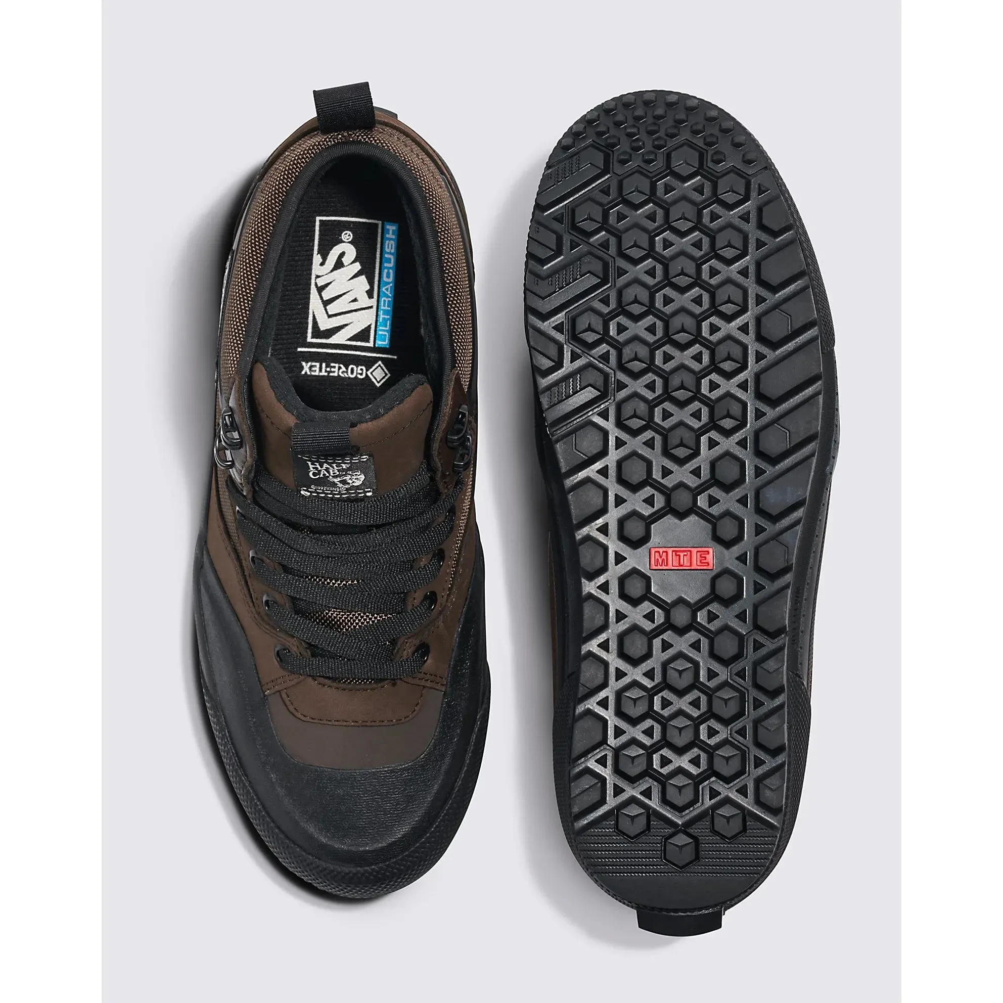 Vans Half Cab Gore-Tex MTE-3 Shoes - Brown / Black