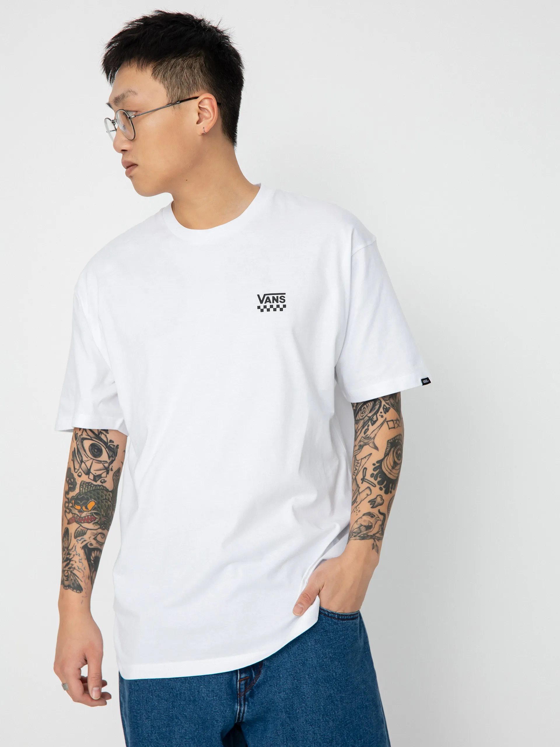 Vans Left Chest Logo II T-shirt (white)