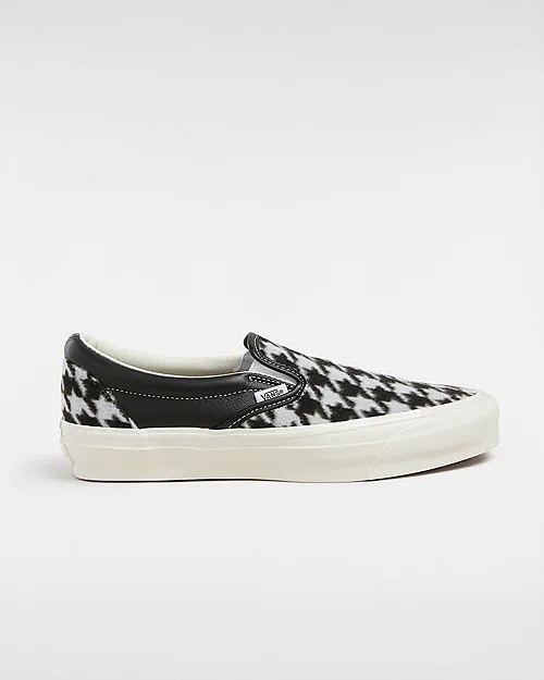 Vans Men's Slip-On Reissue 98 in Lx Houndstooth Black