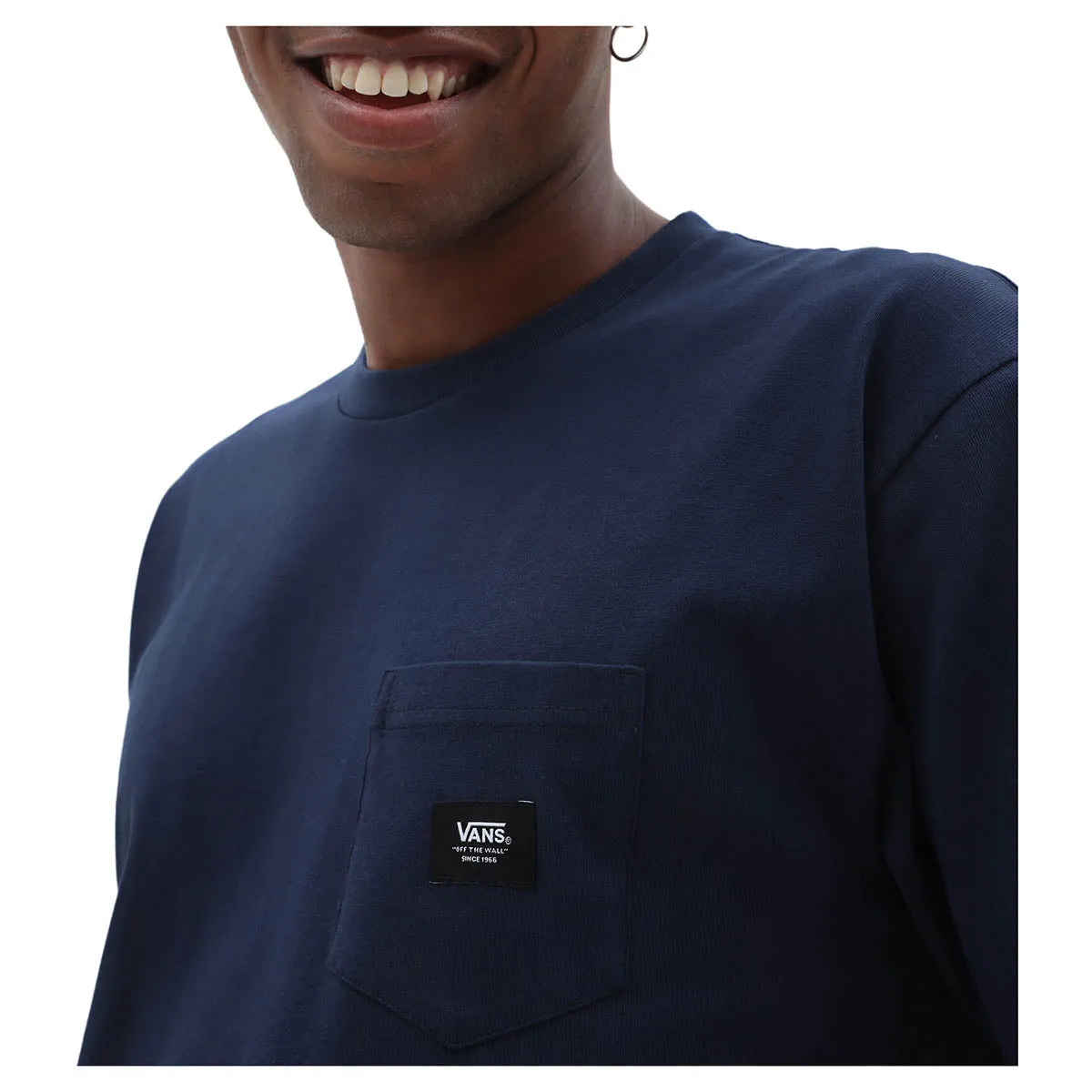 Vans Men's Woven Patch Pocket T-Shirt - Dress Blue