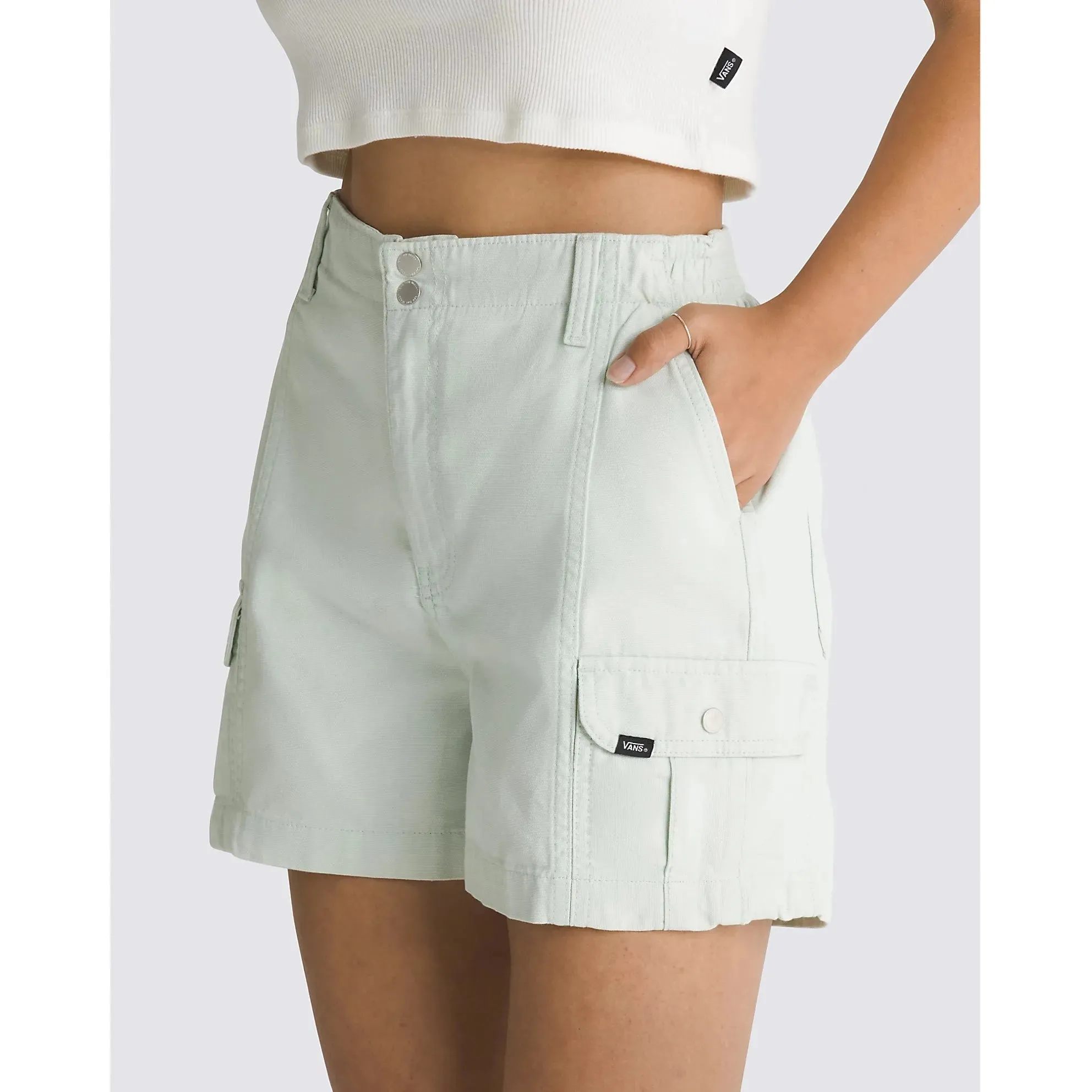 Vans Sidewalk Cargo Shorts - Pale Aqua