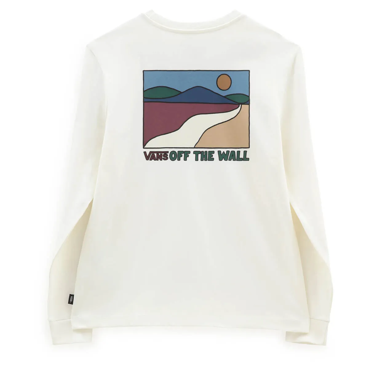 Vans Sun Trail Long Sleeve T-Shirt - Marshmallow