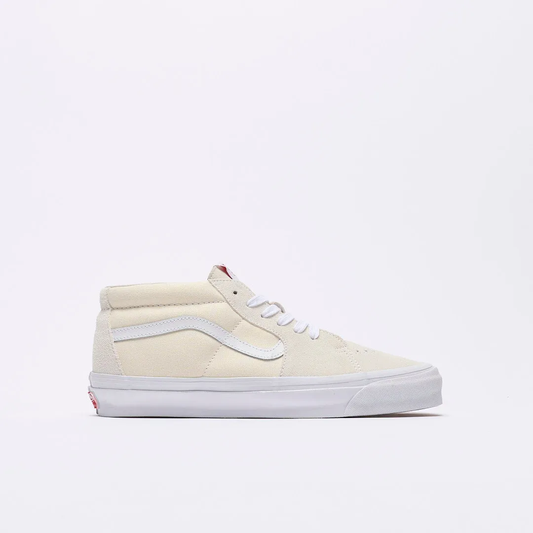 Vans Vault - OG Sk8 Mid LX (White/White)