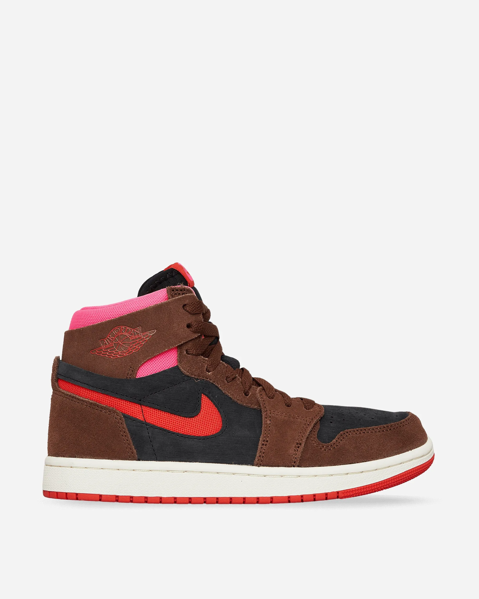 WMNS Air Jordan 1 Zoom Air CMFT 2 Sneakers Cacao Wow / Black / Hyper P