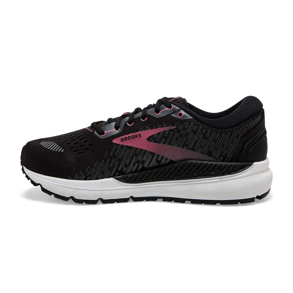 Women's Addiction GTS 15 Running Shoe - Black/Ebony/Mauvewood - Narrow (2A)