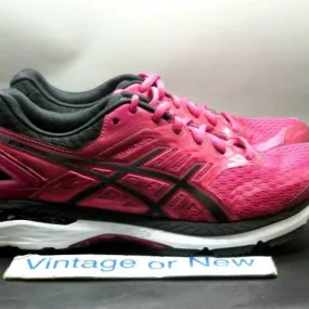 Women's Asics GT-2000 5 Cosmo Pink Black White Running S...