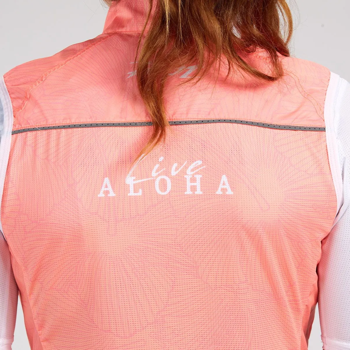 Women's Ltd Cycle Vest - Live Aloha